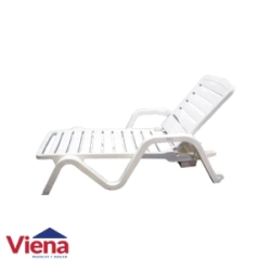 Reposera Plastica G.Life Toronto Blanca