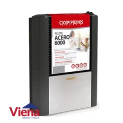 Calefactor Tiro Balanceado Coppens 6000 calor�as Peltre Acero Salida Izquierda