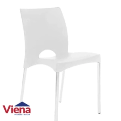 Silla Garden Life Boston Shine Patas De Ca�o Blanco