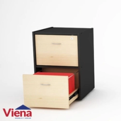 Fichero Piro Art 942 2 cajones Roble