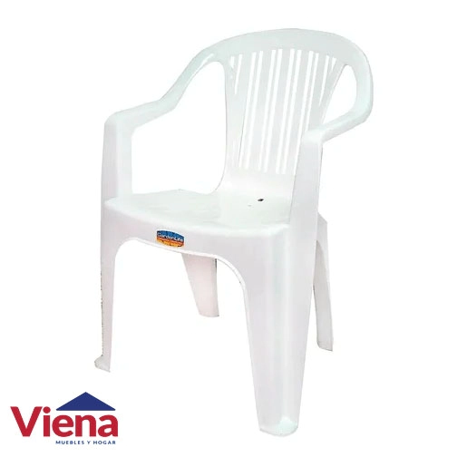 Sillon Plastico Garden Life Titan Blanco