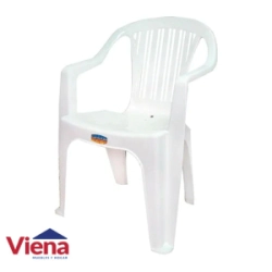 Sillon Plastico Garden Life Titan Blanco