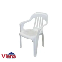 Sillon Plastico Garden Life Pasadena Blanco