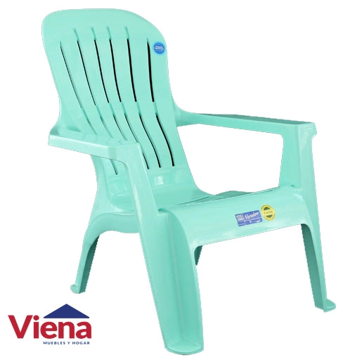 Sillon Plastico Varadero Pastel VOSS 2000 Aguamarina