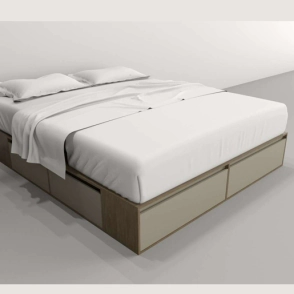 Box Table's Para Sommier 200 cm. 4 Cajones 2 Puertas 6445-CNG