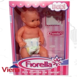 Bebe Plastisol Bebi Con Pa�al 99379
