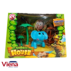 Set Animalitos Juguetech Elefante 6036