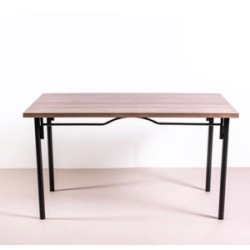 Mesa Melamina 1.40 x  85 Rina Aluminio