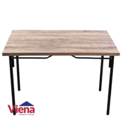 Mesa Melamina 1.40 x  85 Rina Aluminio