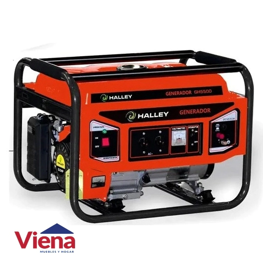 Generador Halley GH5500AE3 5500W Arranque Electrico 