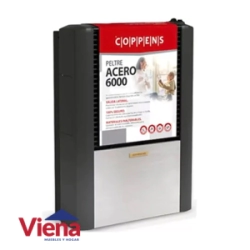 Calefactor Tiro balanceado Coppens 6000 calor�as Peltre Acero Salida Derecha