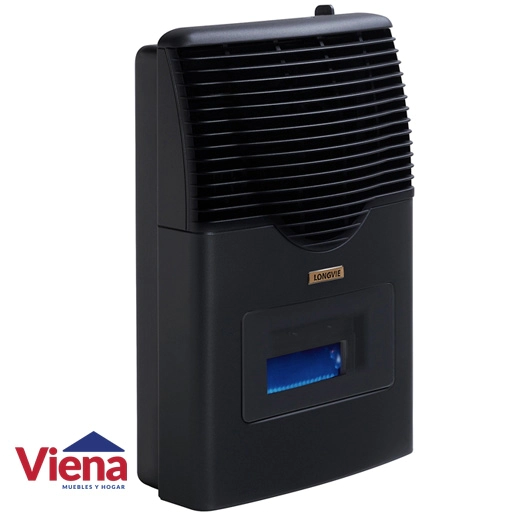 Calefactor Longvie 3000 E3BKV 1 Mano Grafito Con Visor 