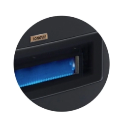 Calefactor Tiro Balanceado Longvie 3000 EBA3KV Premium Visor Grafito