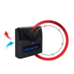 Calefactor TB Longvie 5000 EBA5KTV Premium Visor Grafito