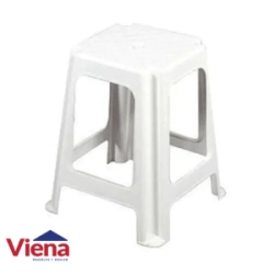 Banqueta Plastica G.Life Apilable Acero Blanco 39/7000
