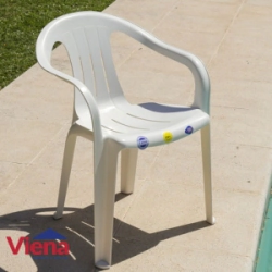 Silla Plastica Aruba Blanco VOSS 2000
