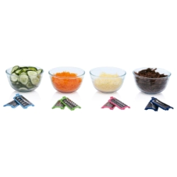 RALLADOR LILIANA ASM100 EASYSALAD 250W BORDO