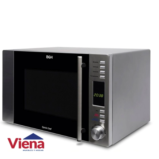 Microondas BGH Quick Chef B330DSS9 30lts digital con grill acero