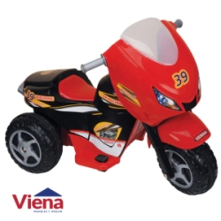Moto a Bateria Biemme GP Racing Roja 6V N 1088