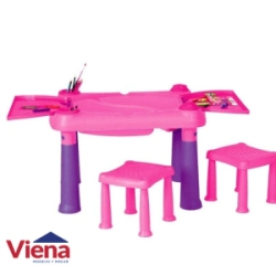 Mesa Didatica Con Banquito Girl 4188