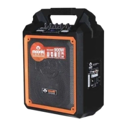Parlante Potenciado Monki MS-900B Con Microfono