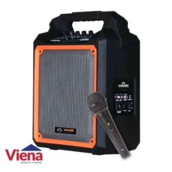 Parlante Potenciado Monki MS-900B Con Microfono