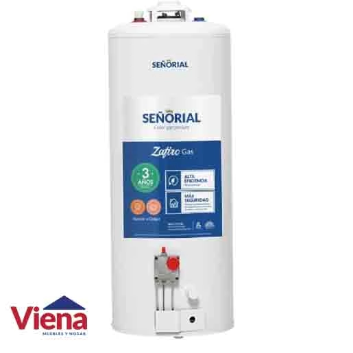 Termotanque Se�orial TSZ-85 Zafiro 85l A Gas Conexion Superior 