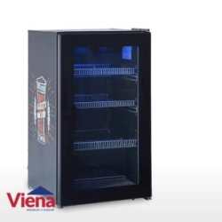Exhibidora Inelro Vertical Cervecera Negra  MT120 Cervecera
