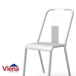 Silla Ca�o Metalfranch Roma Blanca SI 128