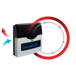 Calefactor Tiro Balanceado Longvie 5000 EBA5VT Premium Visor Termostato