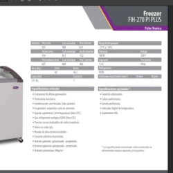 Exhibidora Horizontal Inelro FIH-270-PI Plus