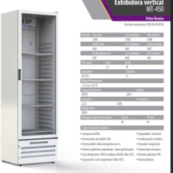 Exhibidora Inelro Vertical MT120