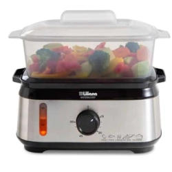 Vaporera Liliana AV925 Naturalch  3 Recipiente Acero