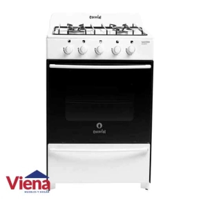 Cocina Escorial Master Classic Blanca 4 Hornallas Gas Envasado