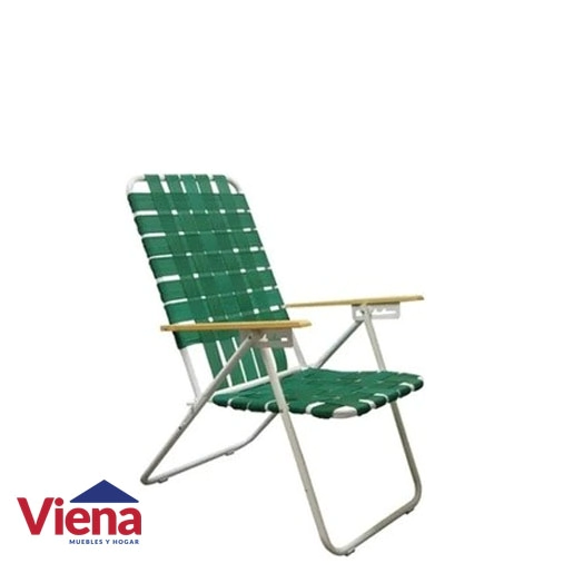 Reposera 5 Posiciones Ca�o 7/8 Sol y Luna