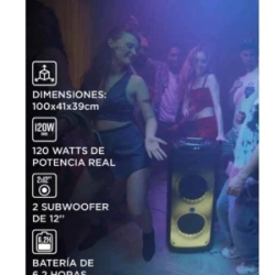 Parlante Potenciado Stromberg  SC-01-TEMPO-NE