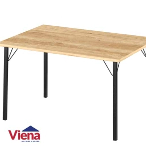 Combo Delos 4 Sillas DNE02GR+MESA DNE128RNN 128 x 80