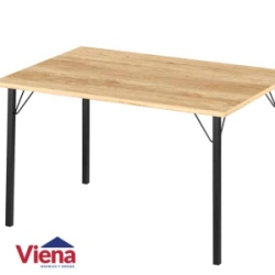 Combo Delos 4 Sillas DNE02GR+MESA DNE128RNN 128 x 80