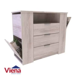 Comoda Delos DLD04PC 3CAJ.2ZAP.111.5X94 Pino Cascina