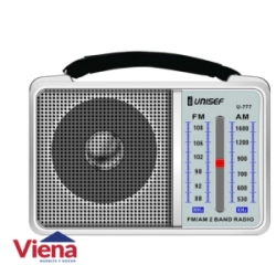 Radio UNISEF AM/FM U-777 Roja