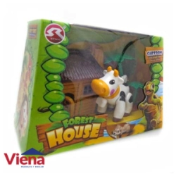 Set Animalitos Juguetech Vaca 6037