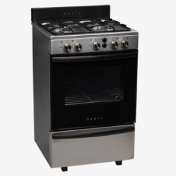 Cocina Orbis 858AP4 55CM 4H Acero Inoxidable Luz Encendido