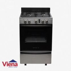 Cocina Orbis 858AP4 55CM 4H Acero Inoxidable Luz Encendido