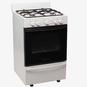 Cocina Orbis 858BC4 55CM 4H Blanca Luz Encendido