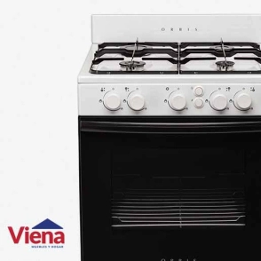 Cocina Orbis 858BC4 55CM 4H Blanca Luz Encendido 