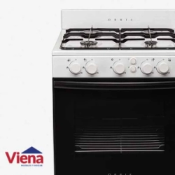 Cocina Orbis 858BC4 55CM 4H Blanca Luz Encendido