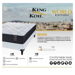 Colchon King Koil Devon 140 x 190 Resorte 54704