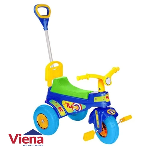Triciclo Biemme Roller Con Barral 1421-A