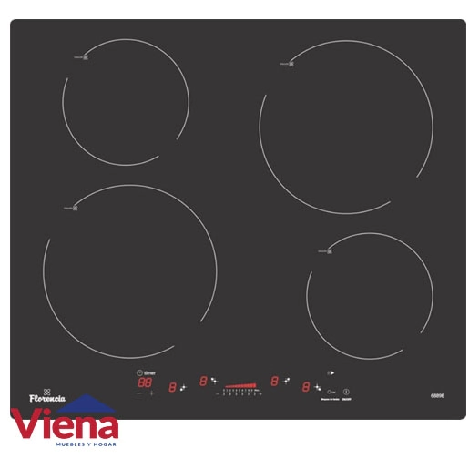Anafe Florencia Vitroceramica 4 Hornallas FLOR6889E