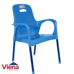 Sillon Ottto Ni�os Plastico Patas De Ca�o Laury 16913 Celeste